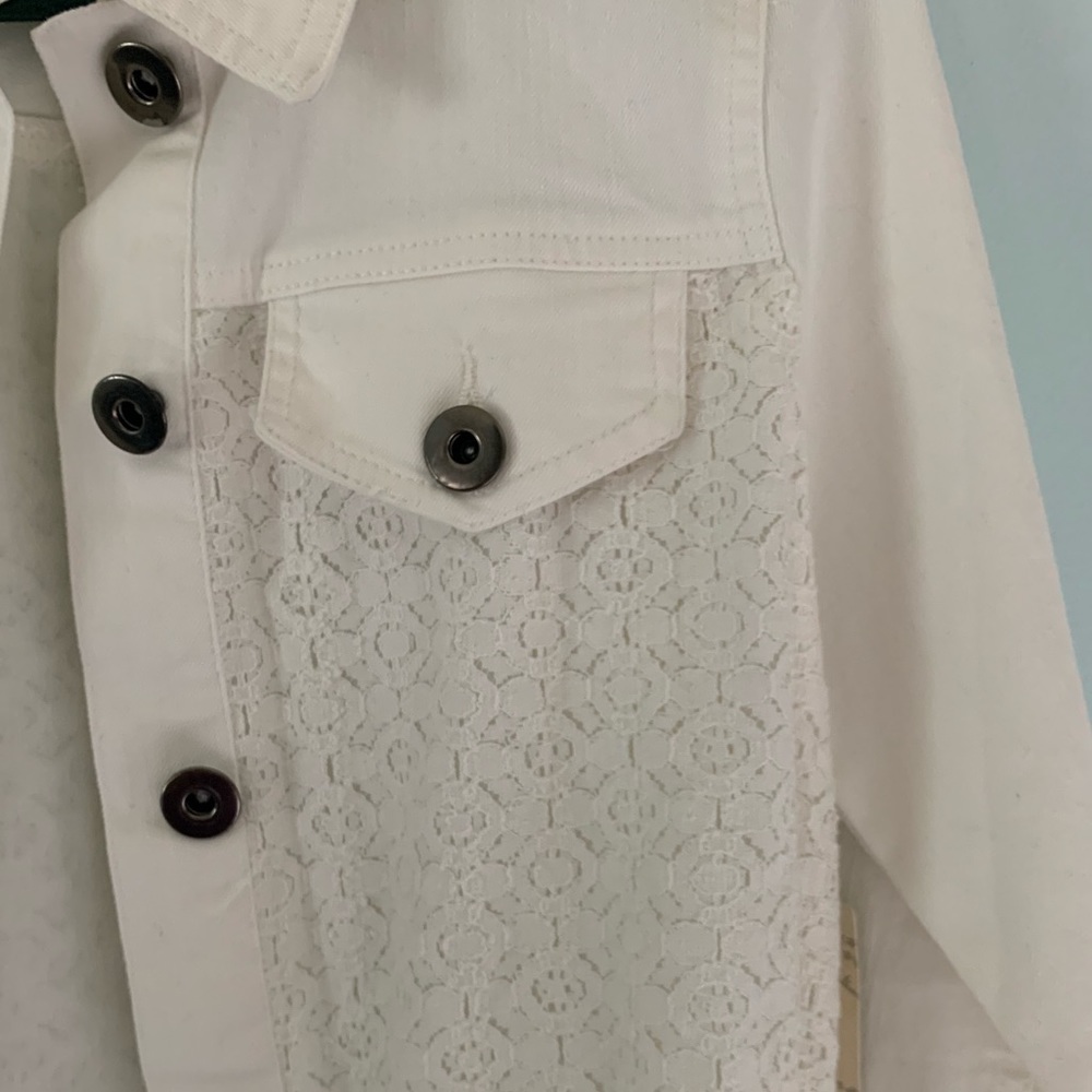 White Denim Jacket - Picture 3 of 5